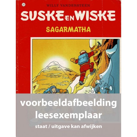 Suske en Wiske - 220 Sagarmatha - in kleur - leesexemplaar