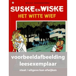 Suske en Wiske - 227 Het witte wief - in kleur - leesexemplaar