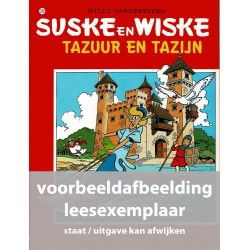Suske en Wiske - 229 Tazuur en Tazijn - in kleur - leesexemplaar