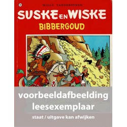 Suske en Wiske - 138 Bibbergoud - in kleur - leesexemplaar