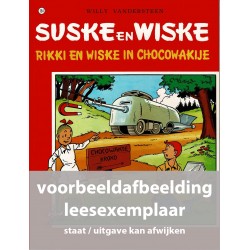 Suske en Wiske - 154 Rikki en Wiske in Chocowakije - in kleur - leesexemplaar