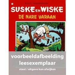 Suske en Wiske - 153 De nare varaan - in kleur - leesexemplaar
