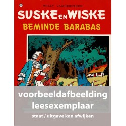 Suske en Wiske - 156 Beminde Barabas - in kleur - leesexemplaar