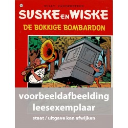 Suske en Wiske - 160 De bokkige bombardon - in kleur - leesexemplaar