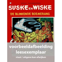 Suske en Wiske - 161 De blinkende boemerang - in kleur - leesexemplaar
