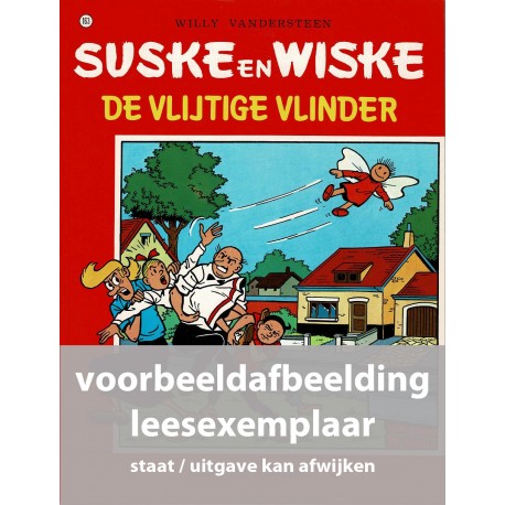 Suske en Wiske - 163 De vlijtige vlinder - in kleur - leesexemplaar