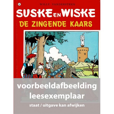 Suske en Wiske - 167 De zingende kaars - in kleur - leesexemplaar