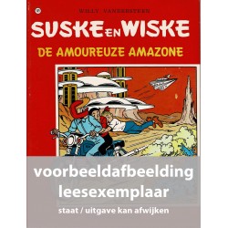 Suske en Wiske - 169 De amoureuze amazone - in kleur - leesexemplaar