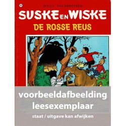 Suske en Wiske - 186 De rosse reus - in kleur - leesexemplaar