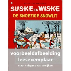 Suske en Wiske - 188 Het vliegende hart / De snoezige Snowijt - in kleur - leesexemplaar