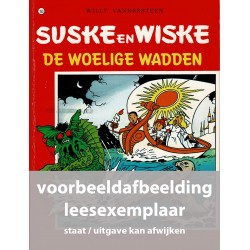 Suske en Wiske - 190 De woelige wadden - in kleur - leesexemplaar