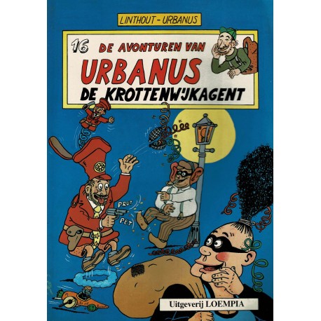 Urbanus - 016 De krottenwijkagent - eerste druk