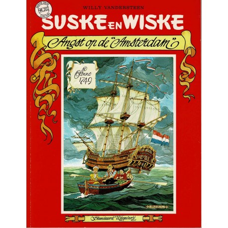 Suske en Wiske - 202 Angst op de Amsterdam - eerste druk