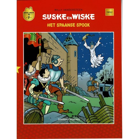 Suske en Wiske 70 HLN Stripcollectie - 07 Het Spaanse spook