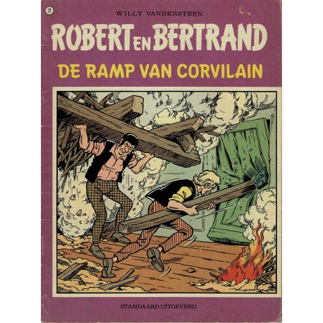 Robert en Bertrand - 021 De ramp van Corvilain - herdruk