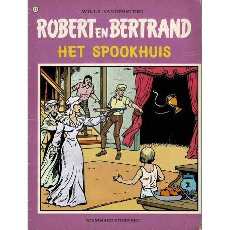 Robert en Bertrand - 023 Het spookhuis - eerste druk