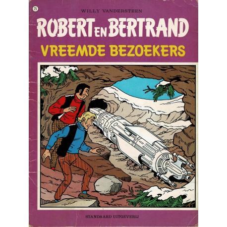 Robert en Bertrand - 025 Vreemde bezoekers - eerste druk