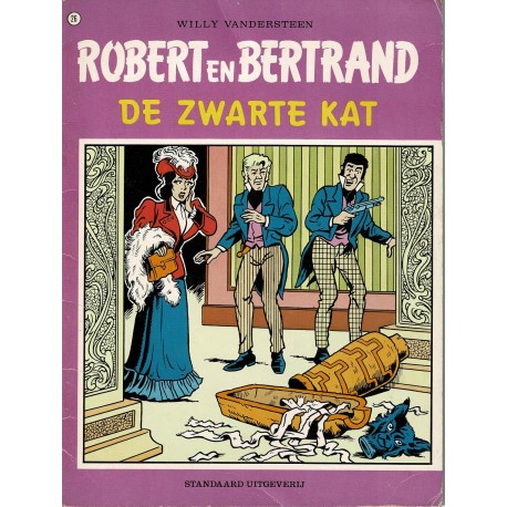 Robert en Bertrand - 026 De zwarte kat - eerste druk