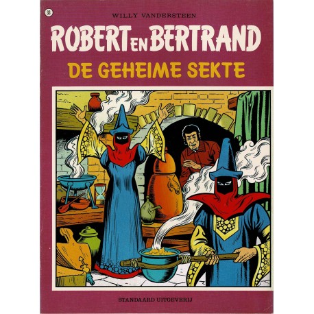 Robert en Bertrand - 033 De geheime sekte - eerste druk
