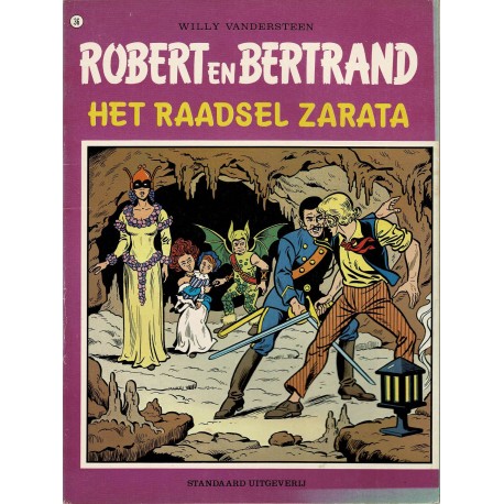 Robert en Bertrand - 036 Het raadsel van Zarata - eerste druk