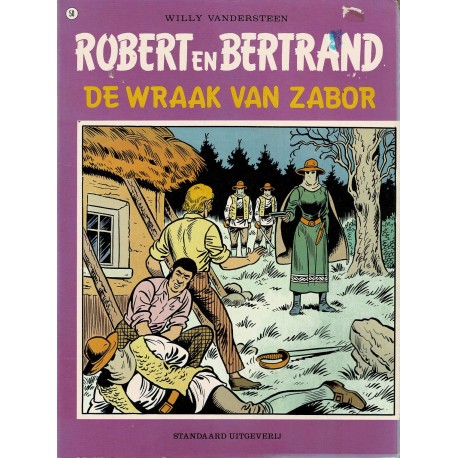 Robert en Bertrand - 050 De wraak van Zabor - eerste druk