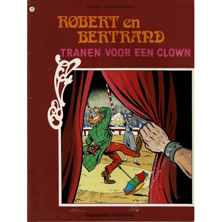 Robert en Bertrand - 077 Tranen voor een clown - eerste druk