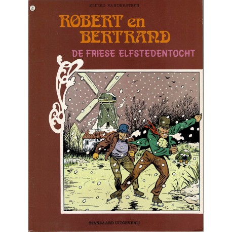 Robert en Bertrand - 072 De Friese Elfstedentocht - eerste druk