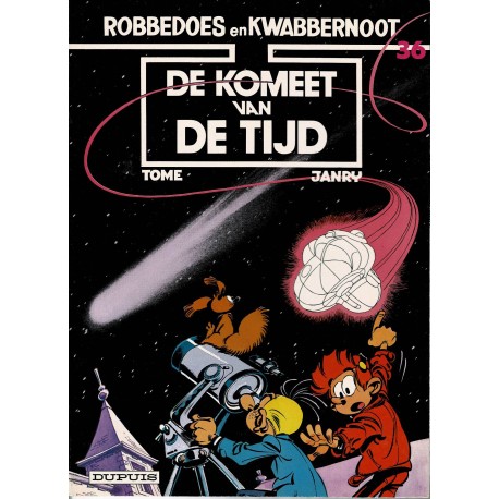 Robbedoes en Kwabbernoot - 36 De komeet van de tijd - herdruk