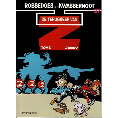Robbedoes en Kwabbernoot - 37 De terugkeer van Z - herdruk