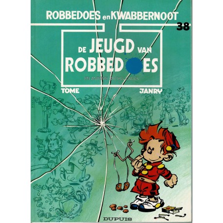 Robbedoes en Kwabbernoot - 38 De jeugd van Robbedoes - herdruk