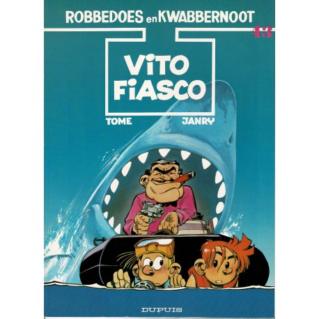 Robbedoes en Kwabbernoot - 43 Vito Fiasco - herdruk
