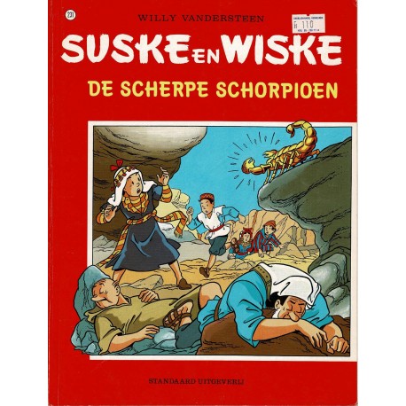 Suske en Wiske - 231 De scherpe schorpioen - eerste druk
