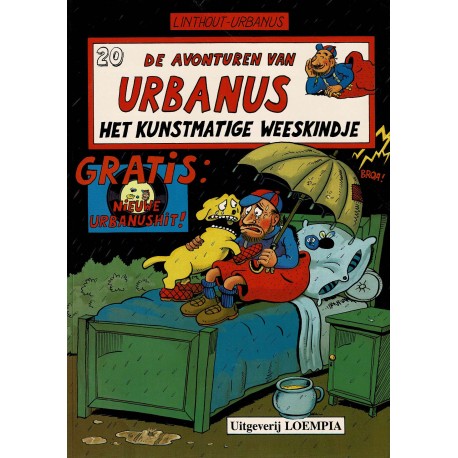 Urbanus - 020 Het kunstmatige weeskindje - eerste druk